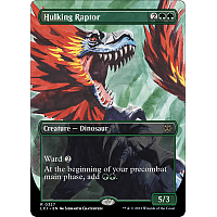 Hulking Raptor (Borderless)