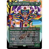 Huatli, Poet of Unity // Roar of the Fifth People (Borderless)