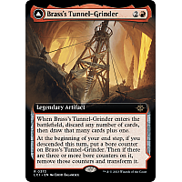 Brass's Tunnel-Grinder // Tecutlan, the Searing Rift (Foil) (Extended Art)