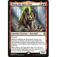 Ilharg, the Raze-Boar (Foil) (Prerelease)