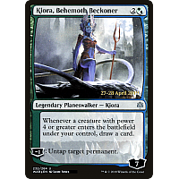 Kiora, Behemoth Beckoner (Foil) (Prerelease)