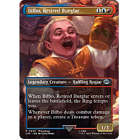 Bilbo, Retired Burglar (Foil) (Prerelease) (Borderless)