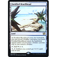 Fortified Beachhead (Foil) (Prerelease)