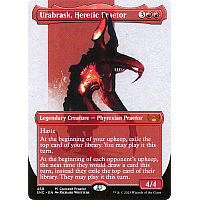 Urabrask, Heretic Praetor (Foil) (Borderless)