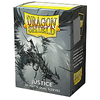 Dragon Shield Sleeves - Standard size - Matte Dual - Justice (100 Sleeves)