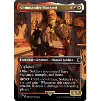 Commander Mustard (Foil) (Borderless)