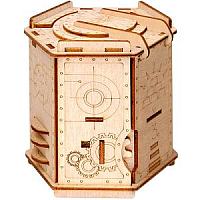 Fort Knox Box: Cappone's Crypt - Wooden Escape Puzzle