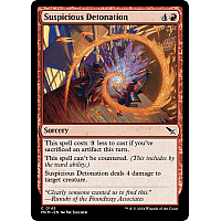 Suspicious Detonation (Foil)