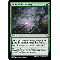They Went This Way (Foil)