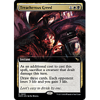 Treacherous Greed (Foil) (Extended Art)