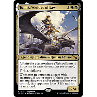 Tomik, Wielder of Law (Prerelease)