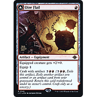 Dire Flail // Dire Blunderbuss (Foil) (Prerelease)