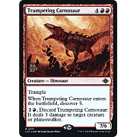 Trumpeting Carnosaur (Foil) (Prerelease)