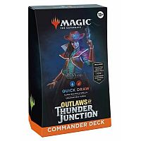 Magic The Gathering:  Outlaws of Thunder Junction Commander Deck - Quick Draw
