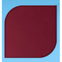 Playmat - Small Burgundy (75x120cm)