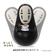 ROUND BOTTOMED FIGURINE NO FACE'S COFFE TIME SPIRITED AWAY