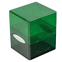 UP - Satin Cube - Glitter Green