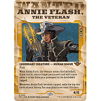 Annie Flash, the Veteran (Foil) (Showcase) (Borderless)