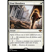 Final Showdown (Foil) (Prerelease)