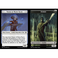 Vizier of Many Faces // Zombie [Token]