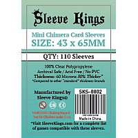 43x65mm Mini Chimera Card Sleeves 60 Microns (110)