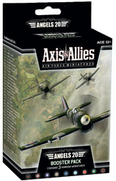 Axis & Allies Air Force Miniatures: Angels 20 - Booster_boxshot