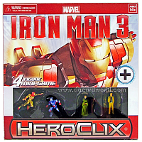 Marvel HeroClix: Iron Man 3 (4 Figure Mini Game)