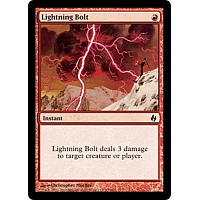 Lightning Bolt (Foil) (Premium Deck Series: Fire & Lightning)