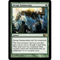 Savage Summoning (Foil)