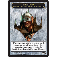 Emblem - Garruk, Caller of Beasts [Token]
