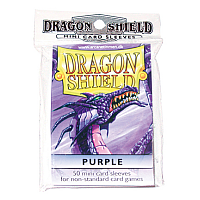 Dragon Shield Mini Sleeves - Purple