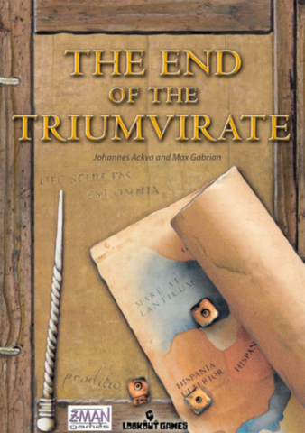 The End of the Triumvirate_boxshot