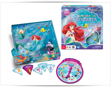 The Little Mermaid Under the Sea Treasures Game_boxshot