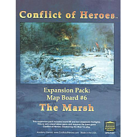 Conflict of Heroes Expansion: Map Board #6 - The Marsh