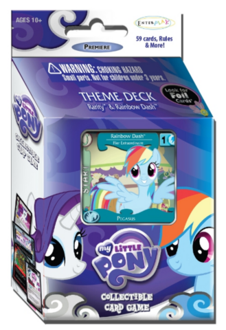 My Little Pony CCG Premiere Theme Deck: Rainbow Dash & Rarity_boxshot