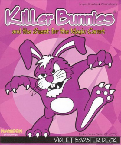 Killer Bunnies and the Quest for the Magic Carrot: Violet Booster_boxshot