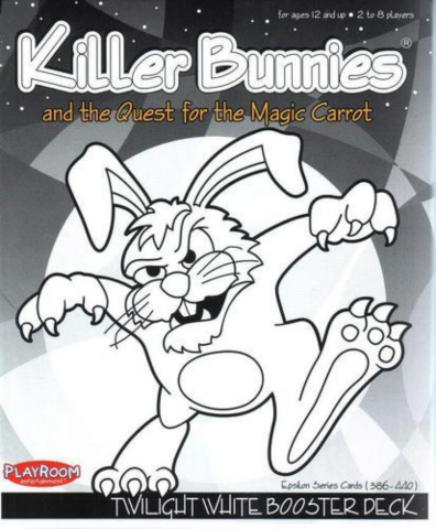 Killer Bunnies and the Quest for the Magic Carrot: White Booster_boxshot