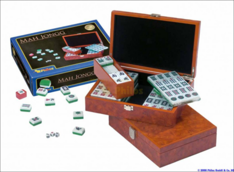 Mah Jongg / Mahjong, Designbox, with arabian signs (3166) _boxshot