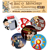 +6 Bag o' Munchkin Level Counters (Set 2)
