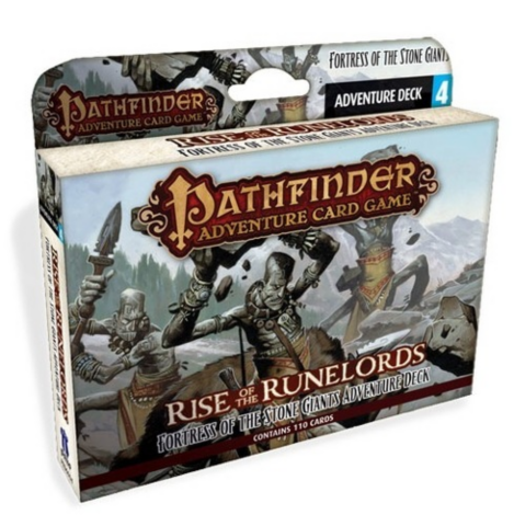 Pathfinder ACG: Rise of the Runelords Adventure Deck 4 - Fortress Of The Stone Giants_boxshot