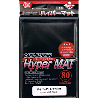 KMC Standard Sleeves - Hyper Mat Black