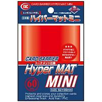 KMC Small Sleeves - Hyper Mat Red
