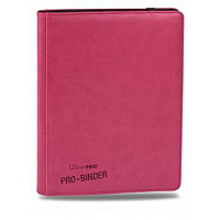 Premium Pro-Binder - 9-Pocket Portfolio - Bright Pink
