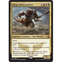 Zurgo Helmsmasher (Foil) (Khans of Tarkir Prerelease)