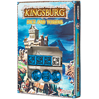 Kingsburg: Dice & Tokens set Blue