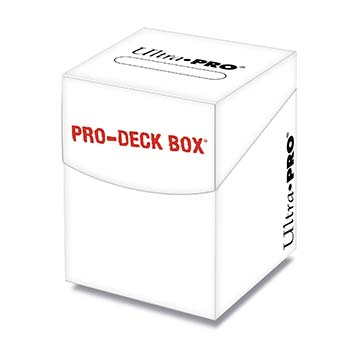 PRO 100+ White Deck Box_boxshot