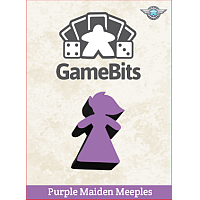 Game Bits Maiden Meeples Purple