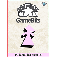 Game Bits Maiden Meeples Pink