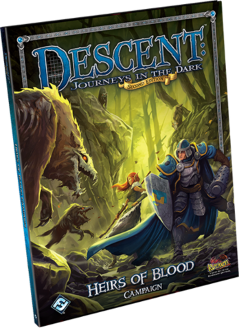 Descent: Journeys in the Dark (Second Edition) - Heirs Of Blood Campaign Book_boxshot