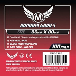 Mayday Games Card Sleeves - Medium Square 80 x 80_boxshot